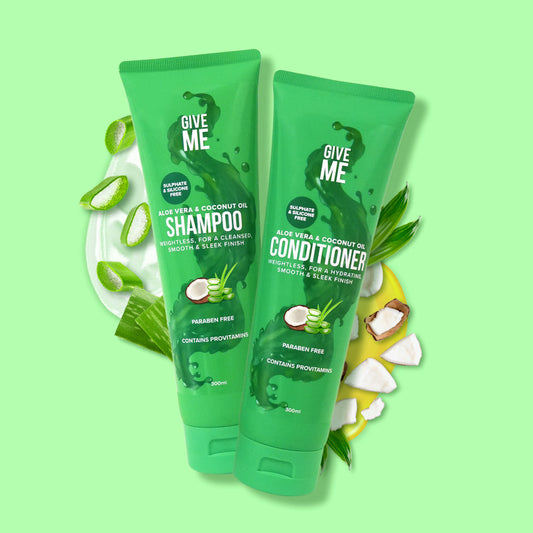 Sulphate & Silicone-Free Nourishing Shampoo & Conditioner Bundle (Worth £13.98)
