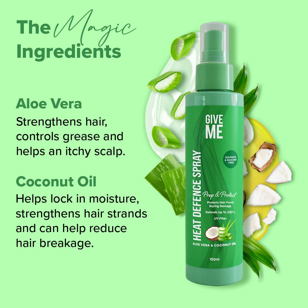 Aloe Vera & Coconut Oil Limited Edition Bundle - Give Me Cosmetics