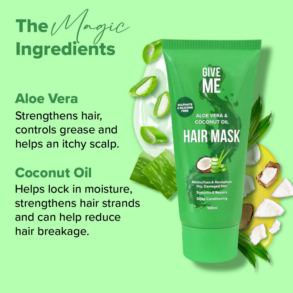 Aloe Vera & Coconut Oil Limited Edition Bundle - Give Me Cosmetics