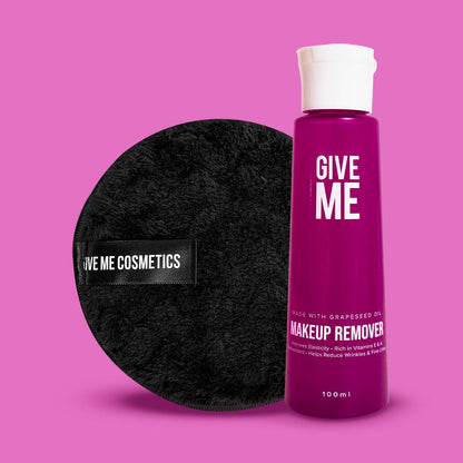 Anti-Ageing Makeup Remover & Eco Makeup Pad Bundle - Give Me Cosmetics