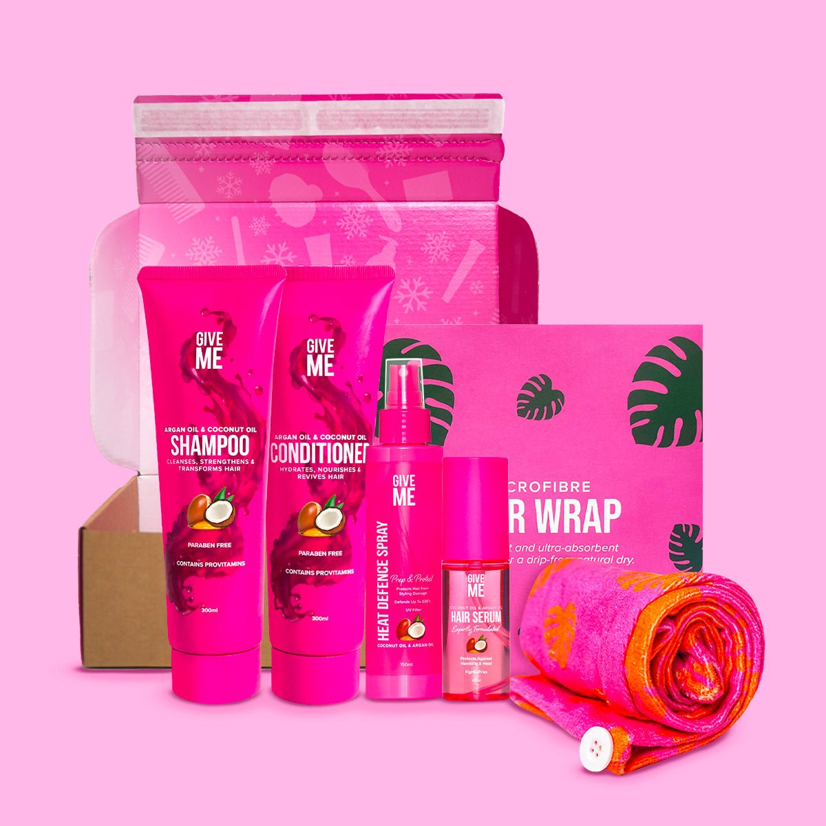 Argan Oil & Coconut Oil Deluxe Bundle - Give Me Cosmetics