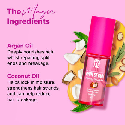 Argan Oil & Coconut Oil Essentials Bundle - Give Me Cosmetics