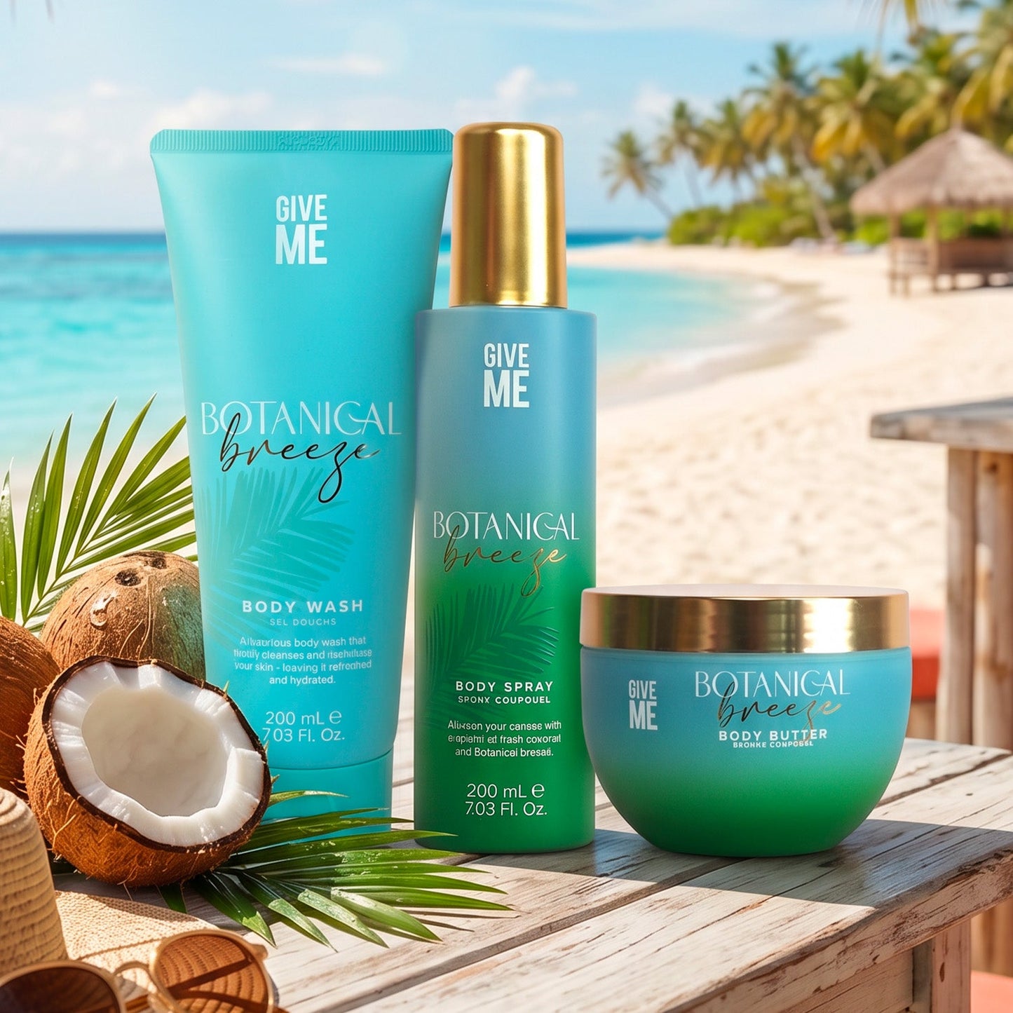 Botanical Breeze Body Trio Set - Give Me Cosmetics