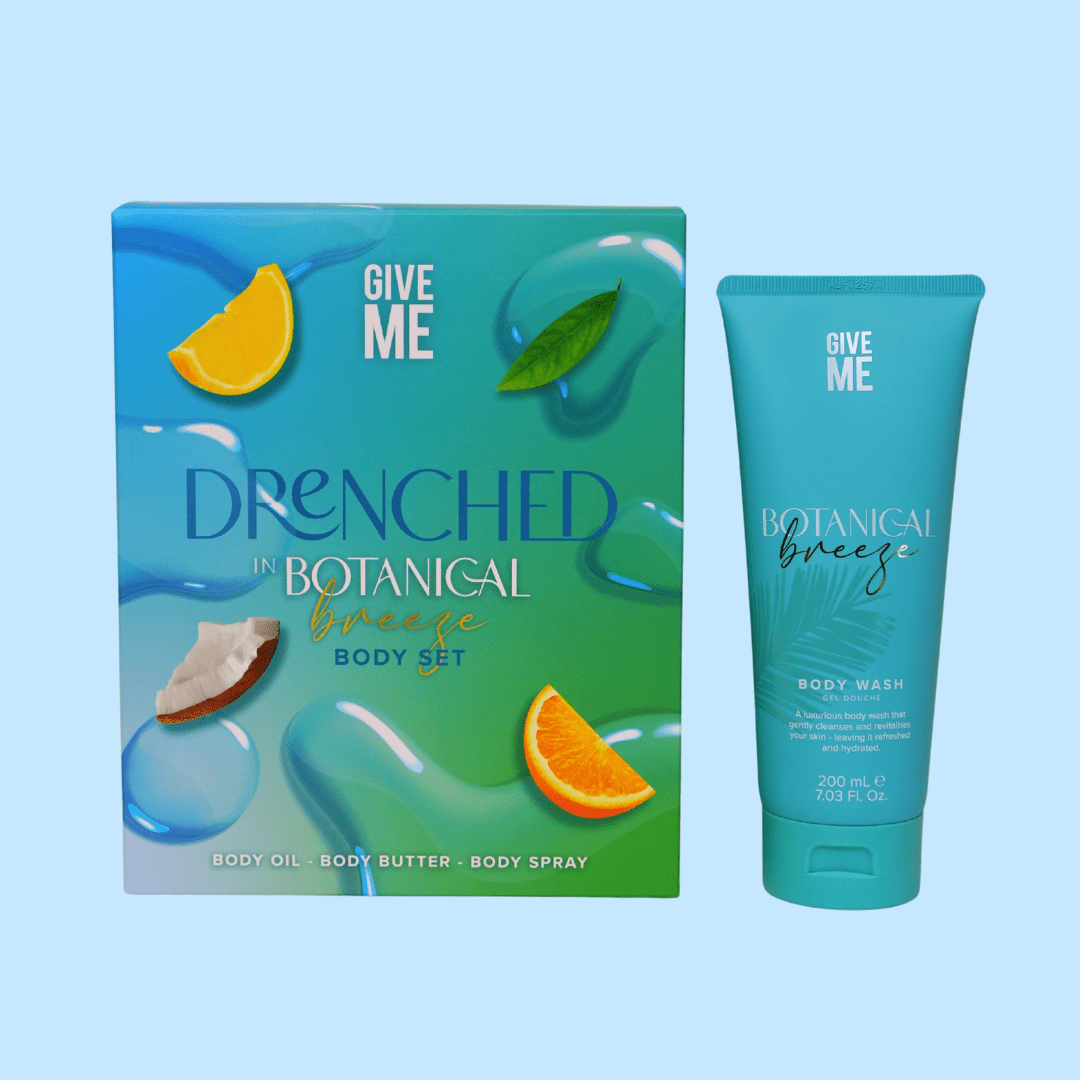 Botanical Breeze Drenched Set with Body Wash - Give Me Cosmetics