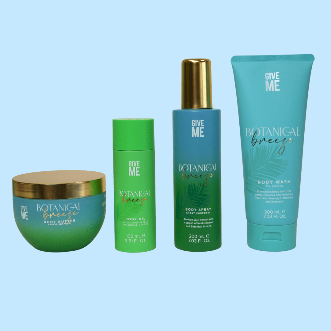 Botanical Breeze Drenched Set with Body Wash - Give Me Cosmetics