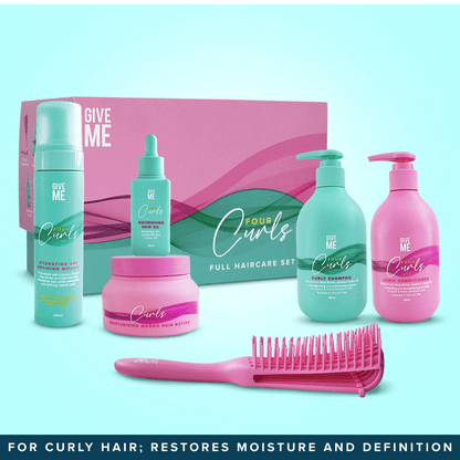 Four Curls Full Haircare Set (Worth £63.94) - Give Me Cosmetics