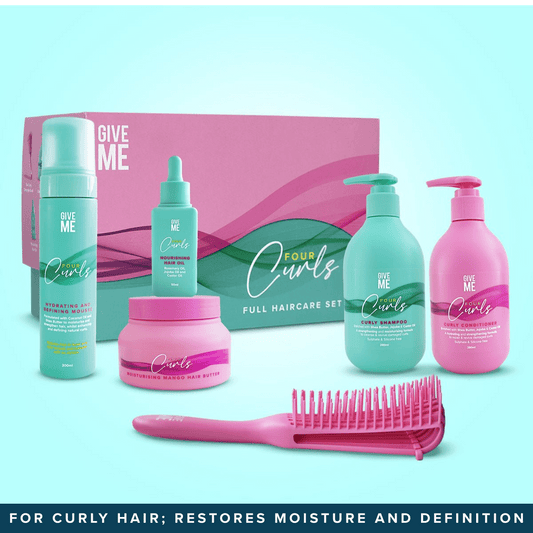 Four Curls Full Haircare Set (Worth £63.94) - Give Me Cosmetics