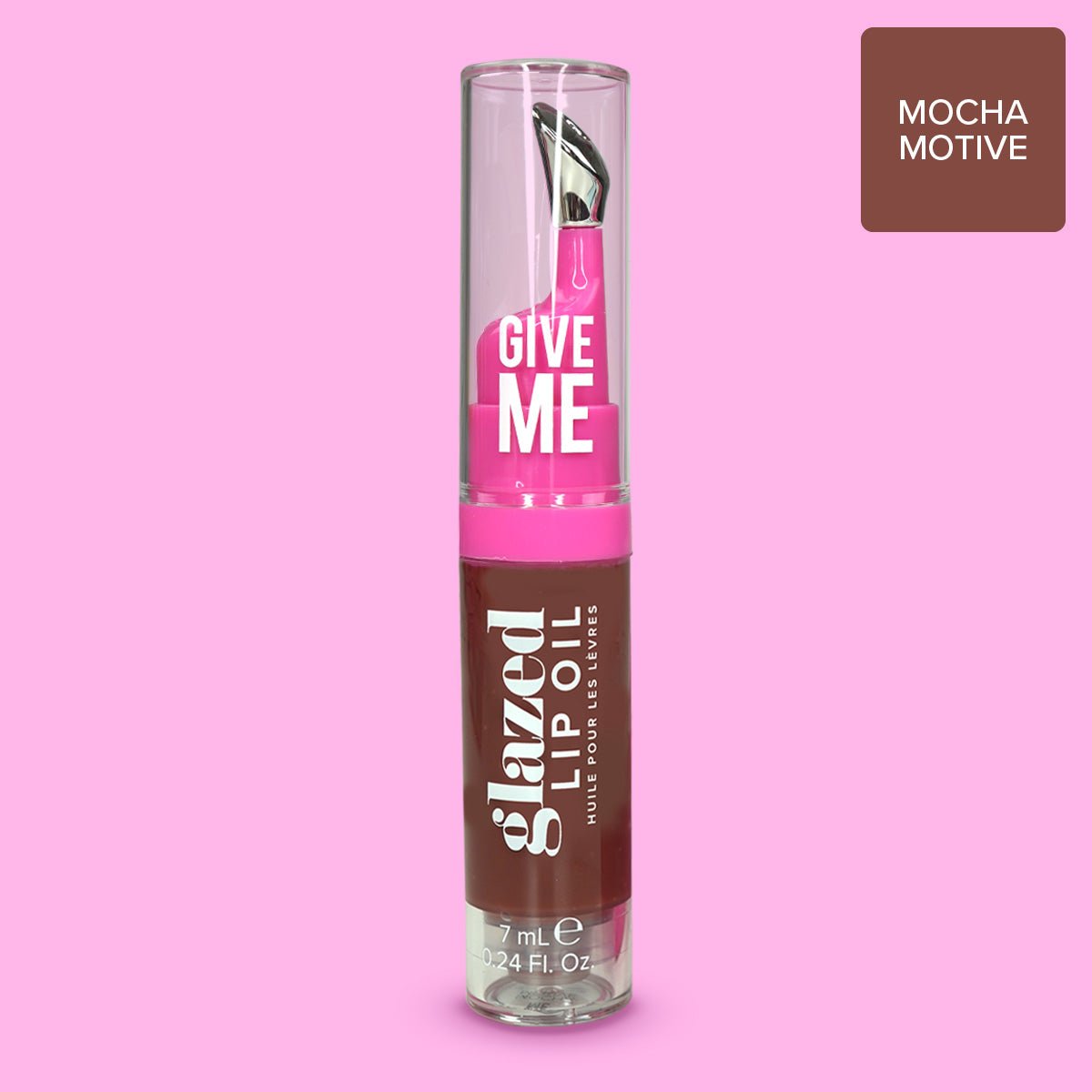 Glazed Lip Oil - Mocha Motive - Give Me Cosmetics