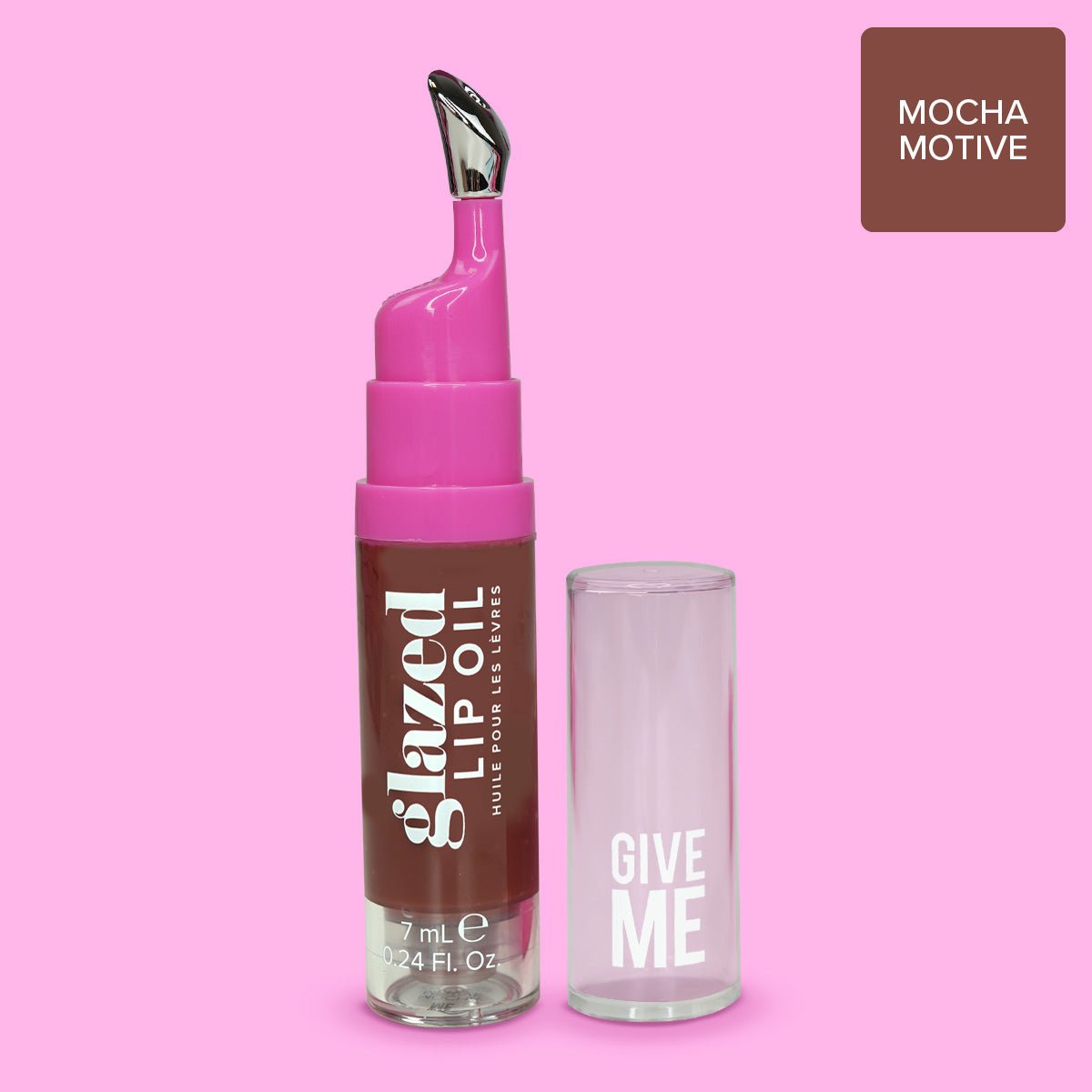 Glazed Lip Oil - Mocha Motive - Give Me Cosmetics