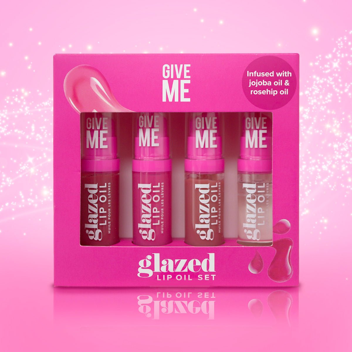 Glazed Lip Oil Set - Give Me Cosmetics