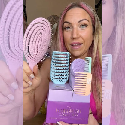 Hairbrush Collection & Coconut & Argan Oil Haircare Bundle - Give Me Cosmetics