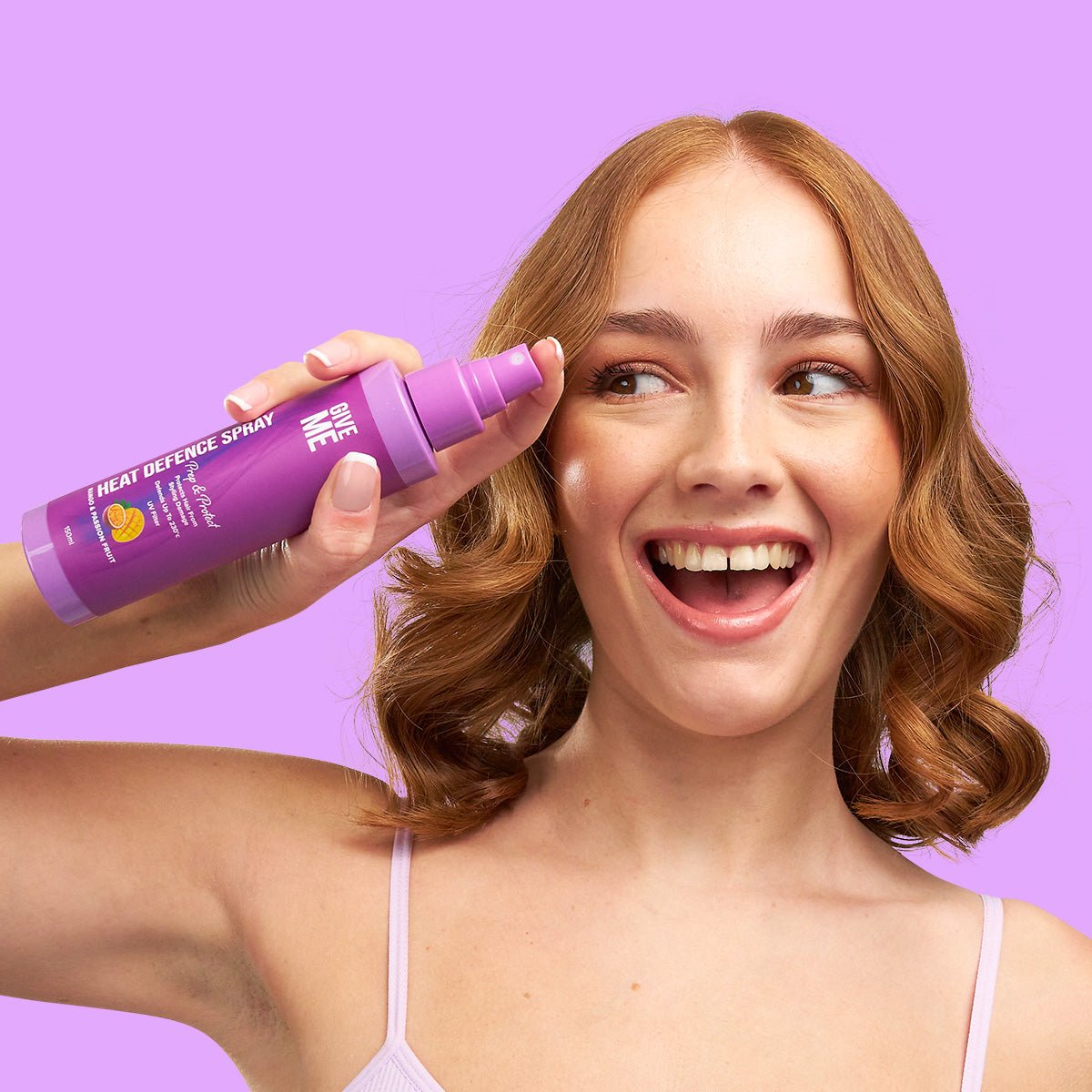 Heat Defence Spray - Mango & Passion Fruit - Give Me Cosmetics