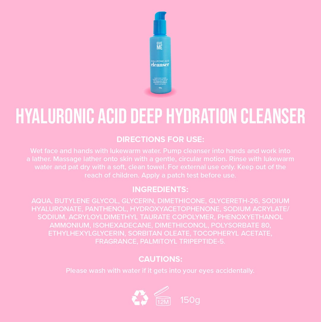 Hyaluronic Acid Deep Hydration Skin Duo - Give Me Cosmetics