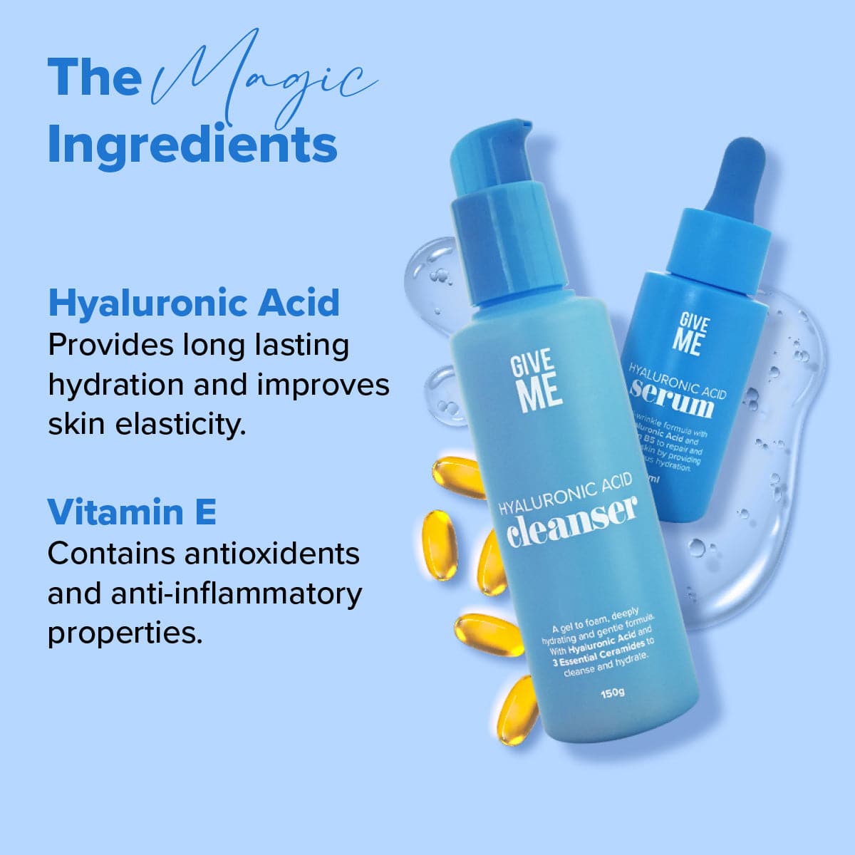 Hyaluronic Acid Deep Hydration Skin Duo - Give Me Cosmetics