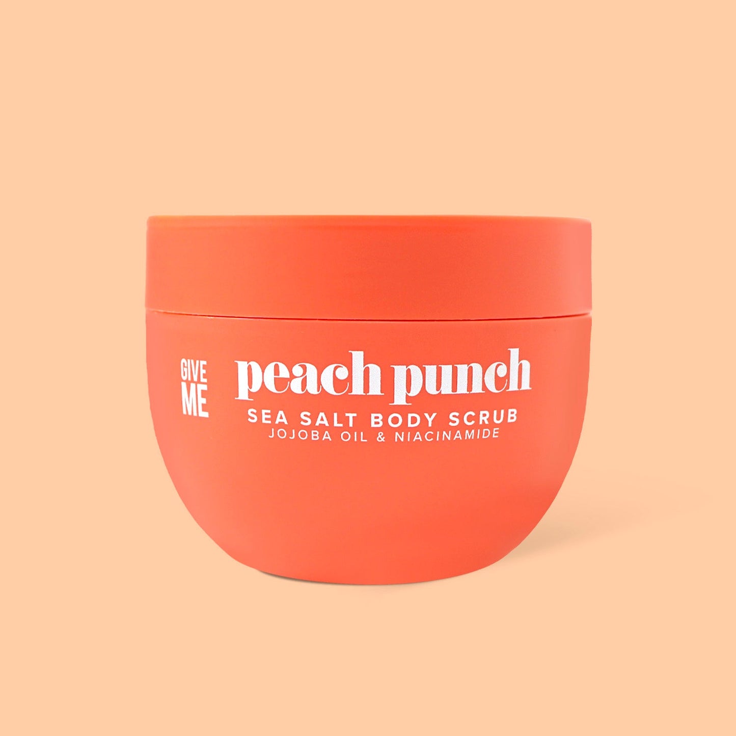 Peach Punch Sea Salt Body Scrub - Give Me Cosmetics