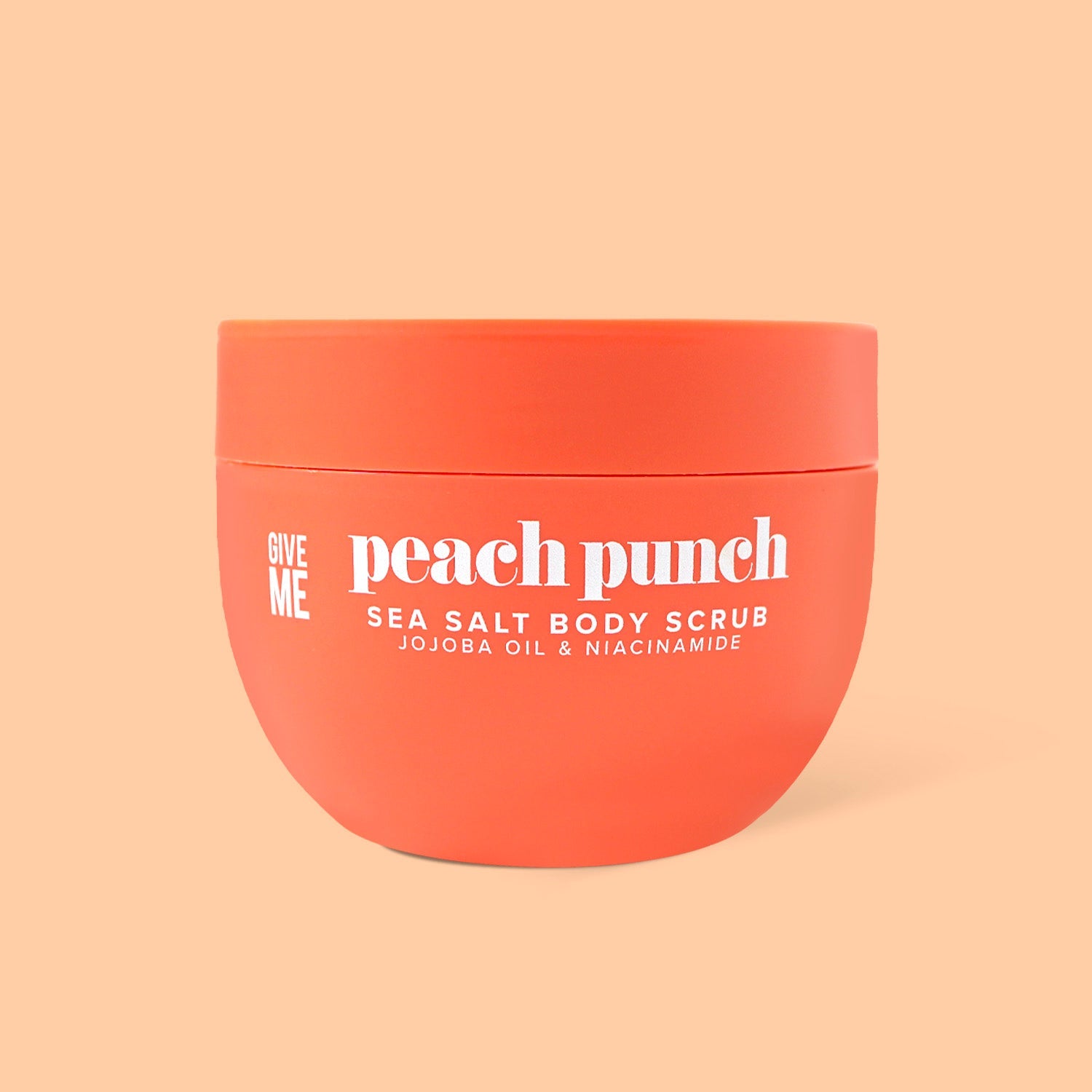 Peach Punch Sea Salt Body Scrub - Give Me Cosmetics
