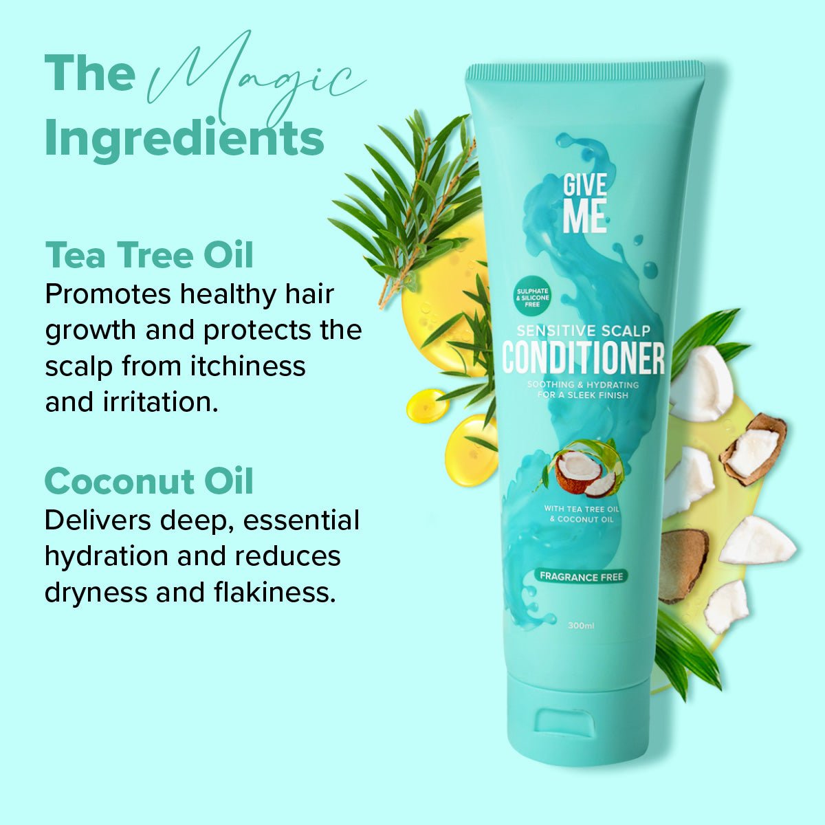 Sensitive Scalp Shampoo & Conditioner Bundle - Give Me Cosmetics