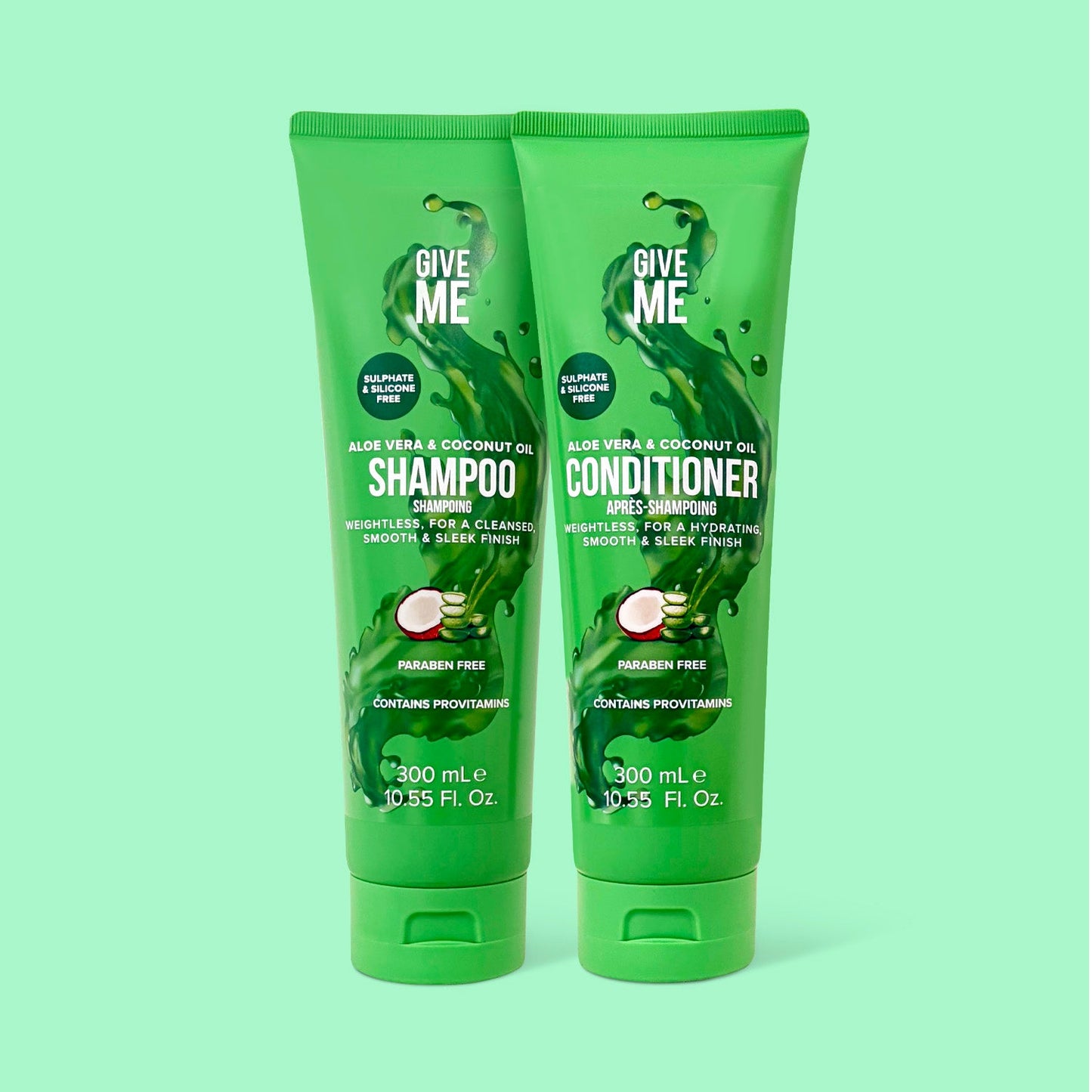 Sulphate & Silicone - Free Nourishing Shampoo & Conditioner Bundle (Worth £13.98) - Give Me Cosmetics