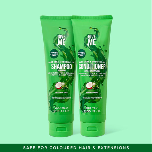 Sulphate & Silicone - Free Nourishing Shampoo & Conditioner Bundle (Worth £13.98) - Give Me Cosmetics