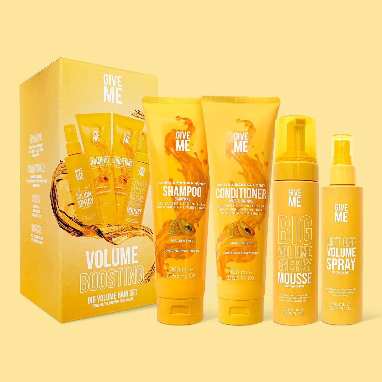 The Big Volume Haircare Set (Worth £37.96) - Give Me Cosmetics