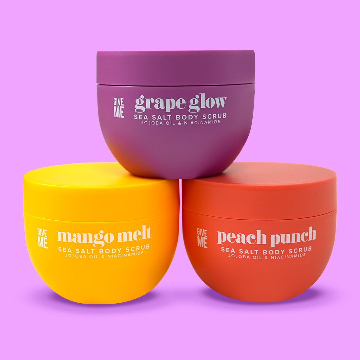 The Body Scrub Trio - Give Me Cosmetics