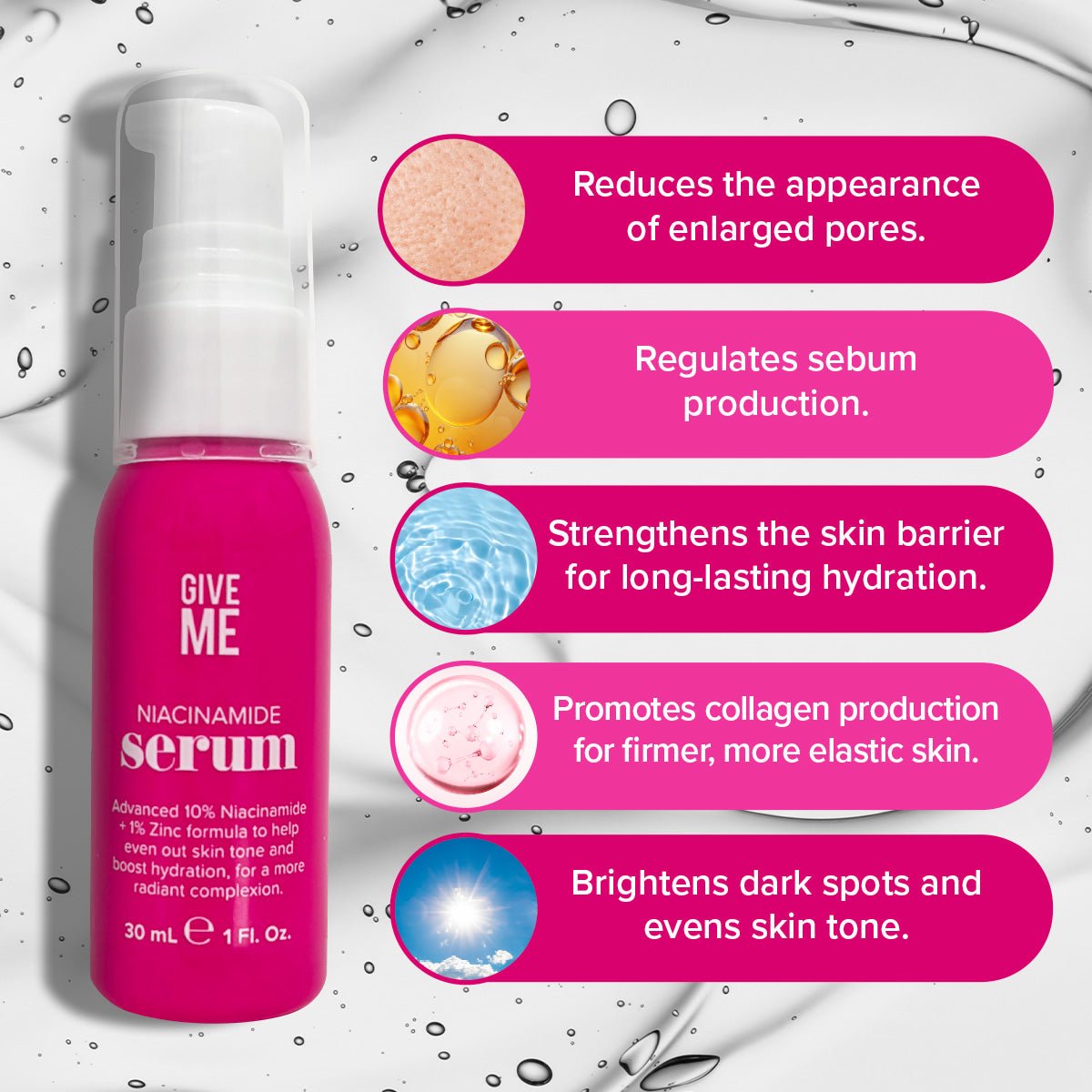 The Essential Four Face Serums - Give Me Cosmetics