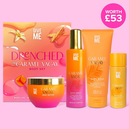 The Full Caramel Vacay Body Set - Give Me Cosmetics